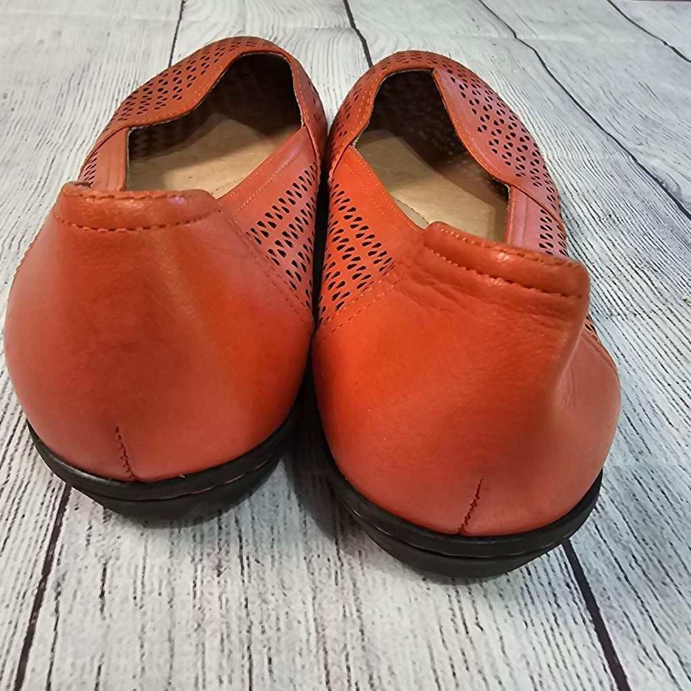 Dansko sz 36 salmon pink slip on flats - Picture 5 of 10